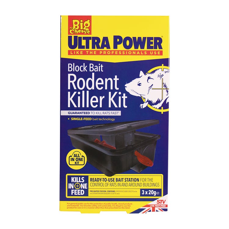 STV Ultra Power Block Bait2 Rat Killer Station (STV566)  image 1